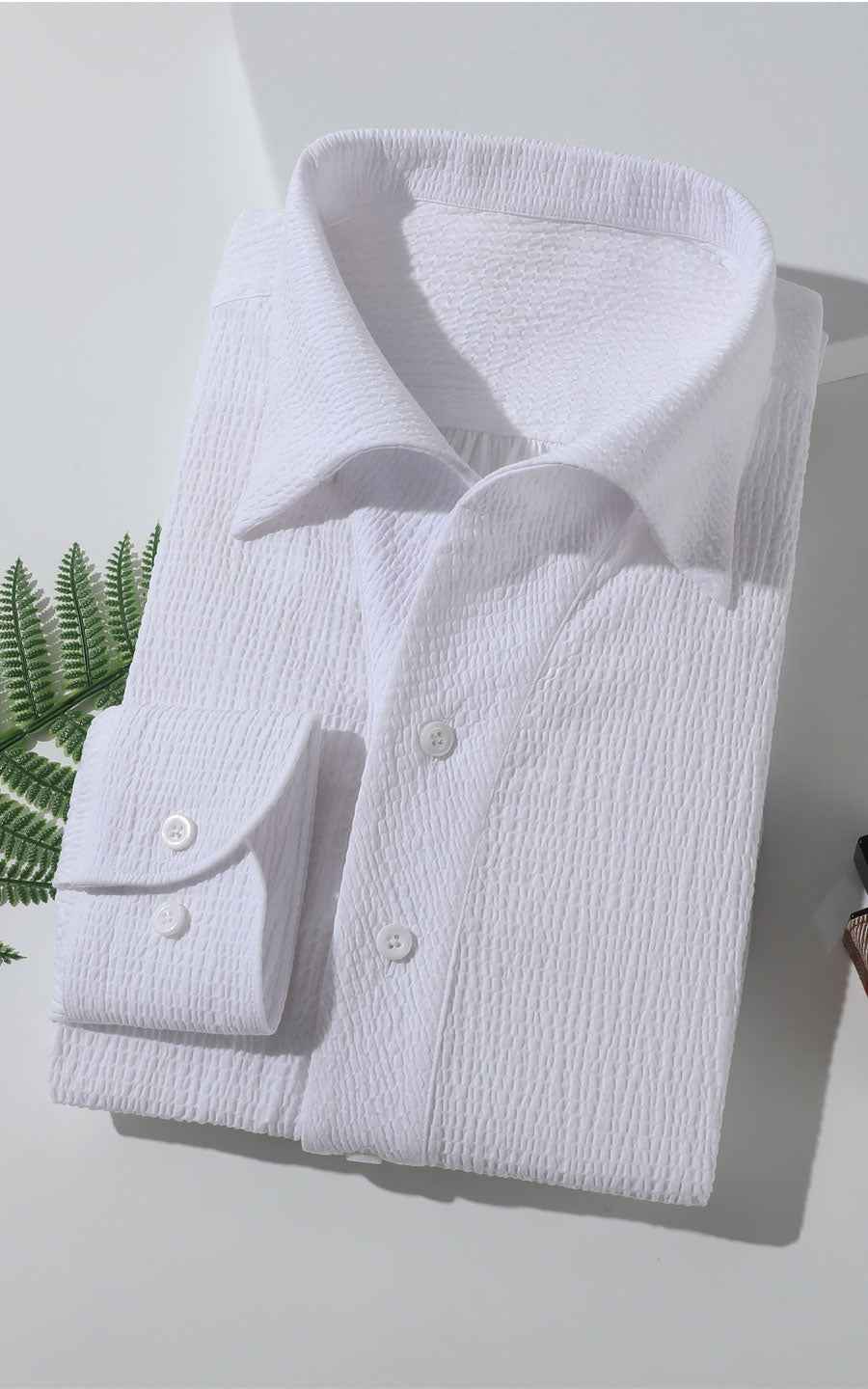 Custom White Dress Shirts - Tailored Men's Business Wear