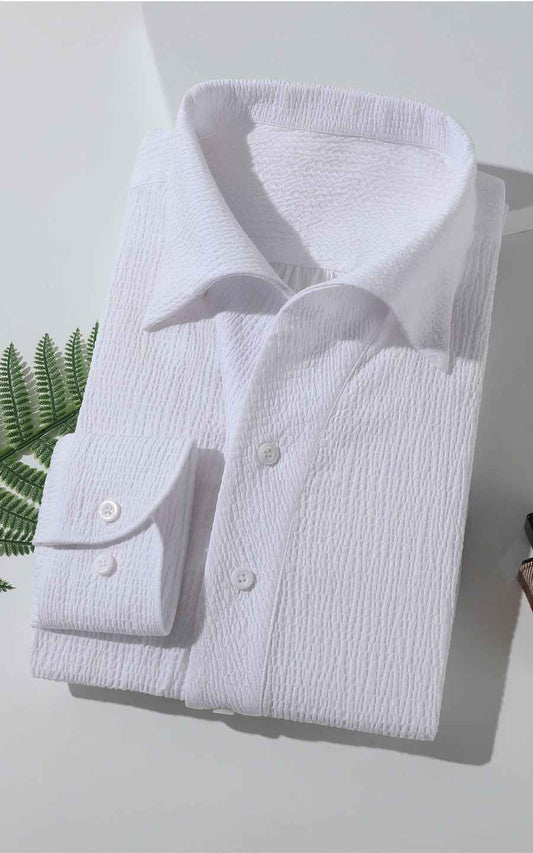 Custom White Dress Shirts - Tailored Men's Business Wear