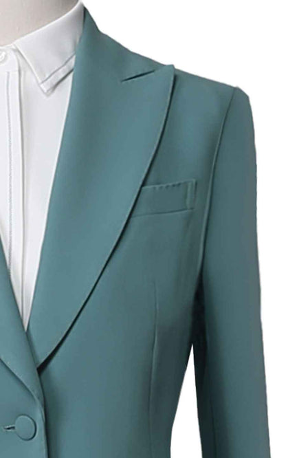 Women's Teal Professional Blazer