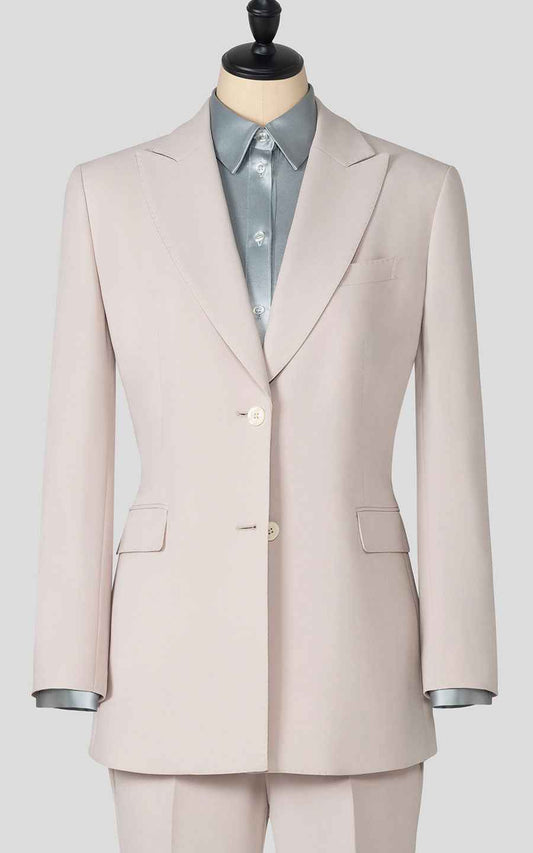 Premium Beige Business Suit - Professional Two-Piece Set