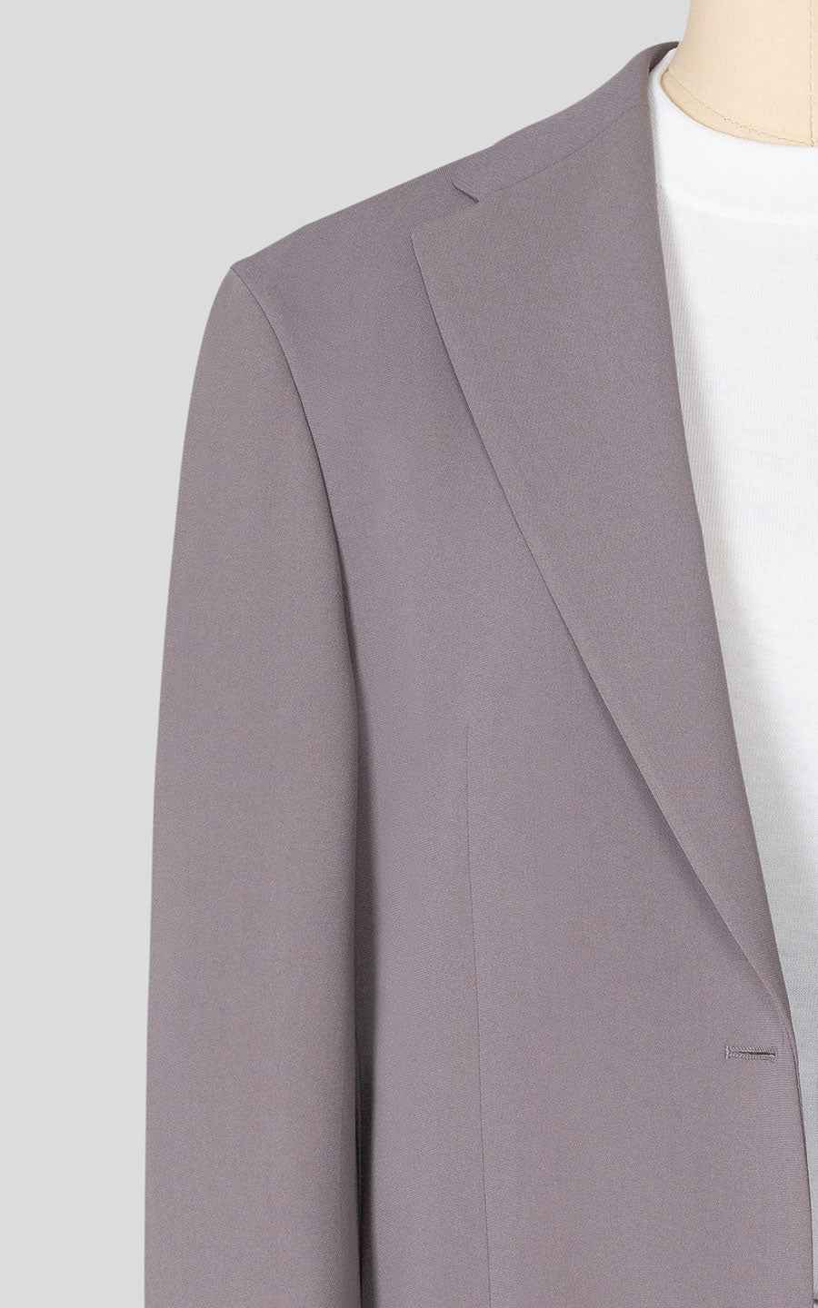 Classic Gray Business Blazer - Tailored Professional Jacket