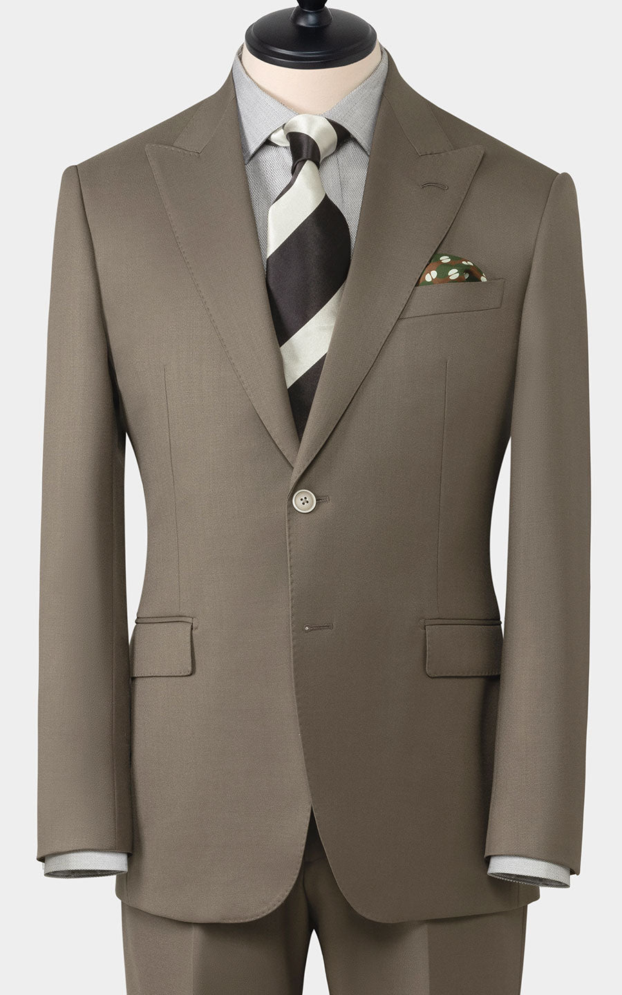 Custom Tailored Suit Profile - Professional Business Style