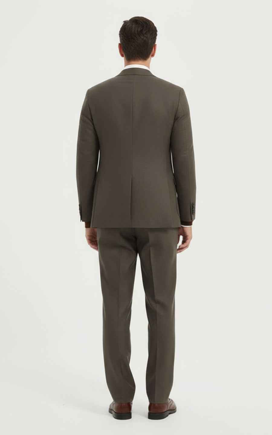 Office Suit Men - Classic Gray Blazer & Trousers Set