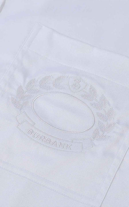 WIFI Men's Organic Cotton Tailored Shirt - White