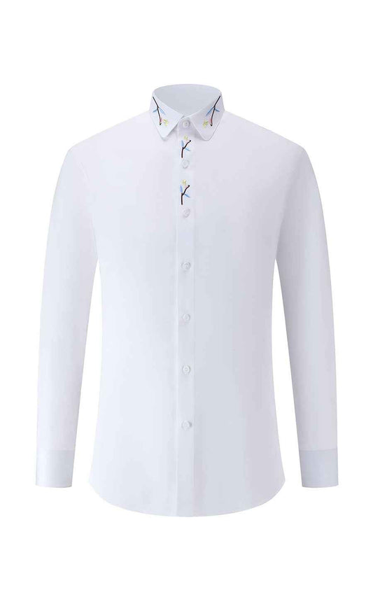 WIFI Men's Custom Shirt - Colorful Pattern Design