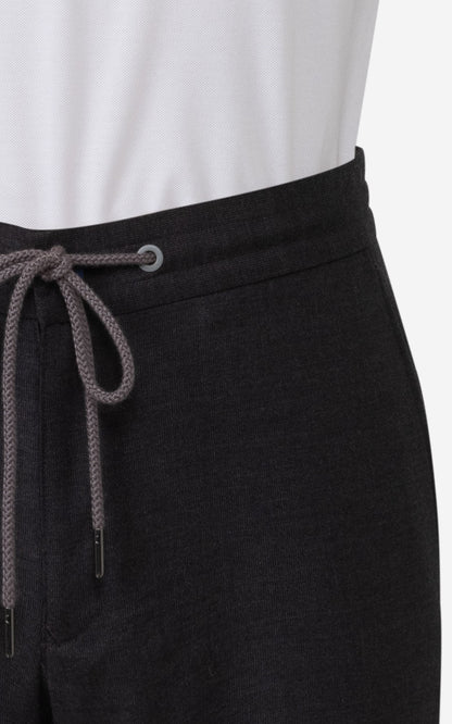 Premium Dark Grey Fine Stripe - Custom Tailored Pants