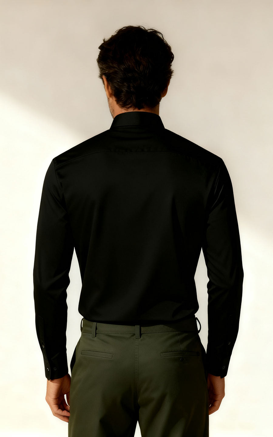 WIFI NYC Black Shirt Gold Embroidery - Premium Cotton