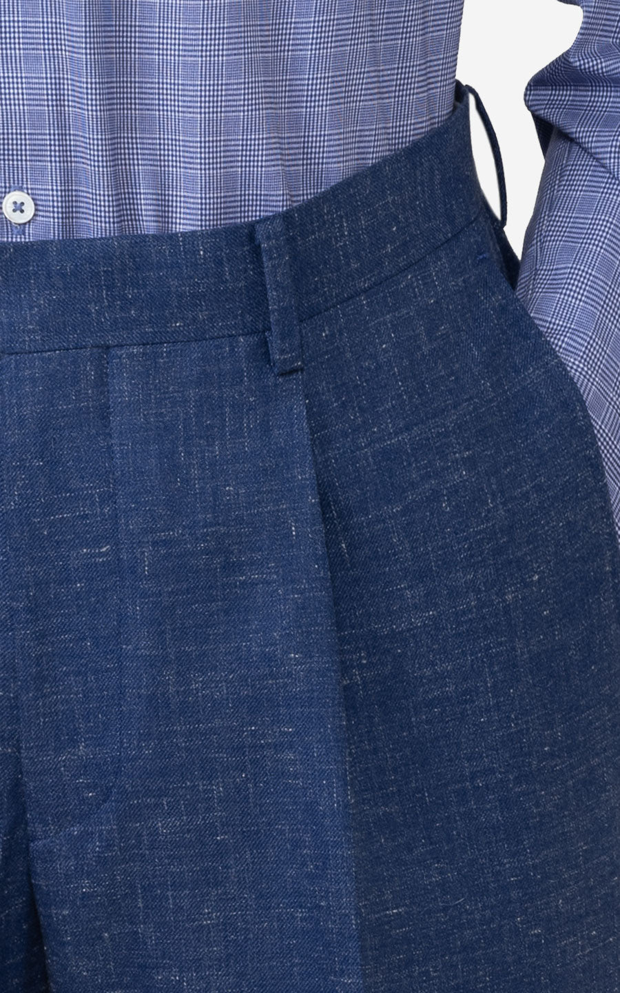 Premium Light Khaki Twill - Custom Pants Fabric Detail