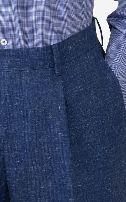 Premium Light Khaki Twill - Custom Pants Fabric Detail