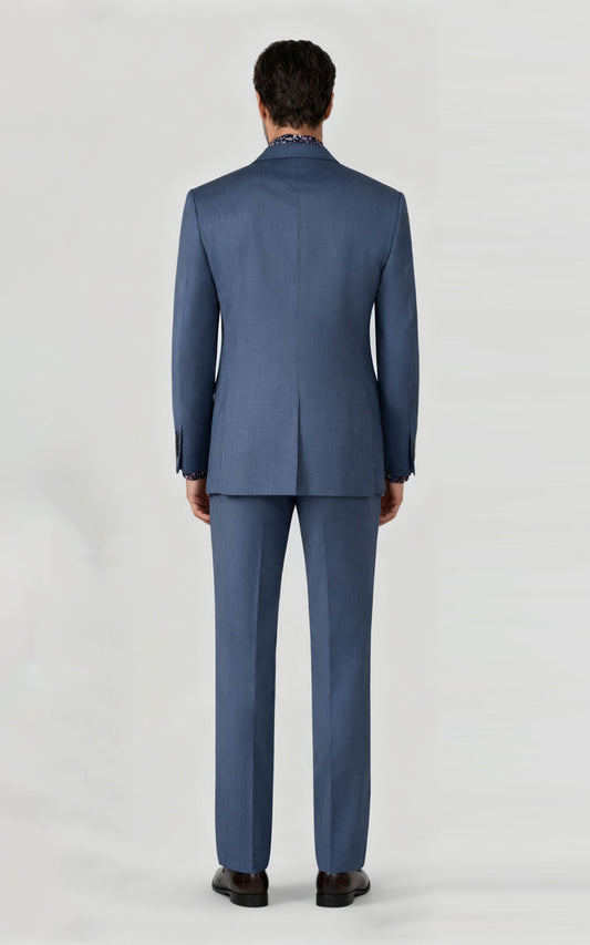 Custom Light Blue Tailored Suit - Made to Measure