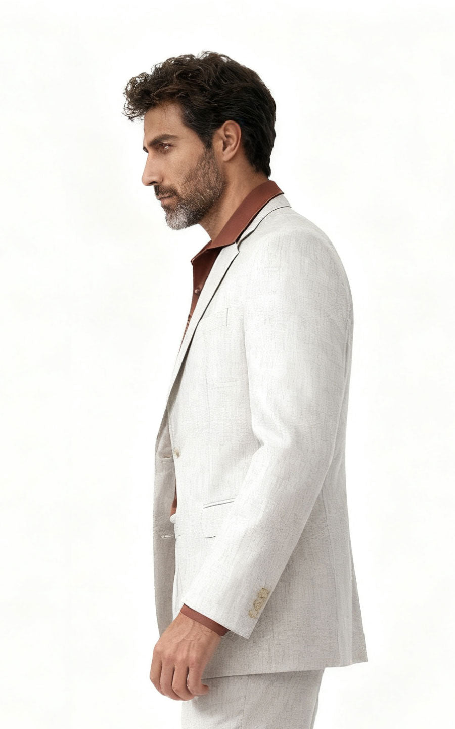 Custom Beige Linen Suits - Tailored Men's Formal Wear
