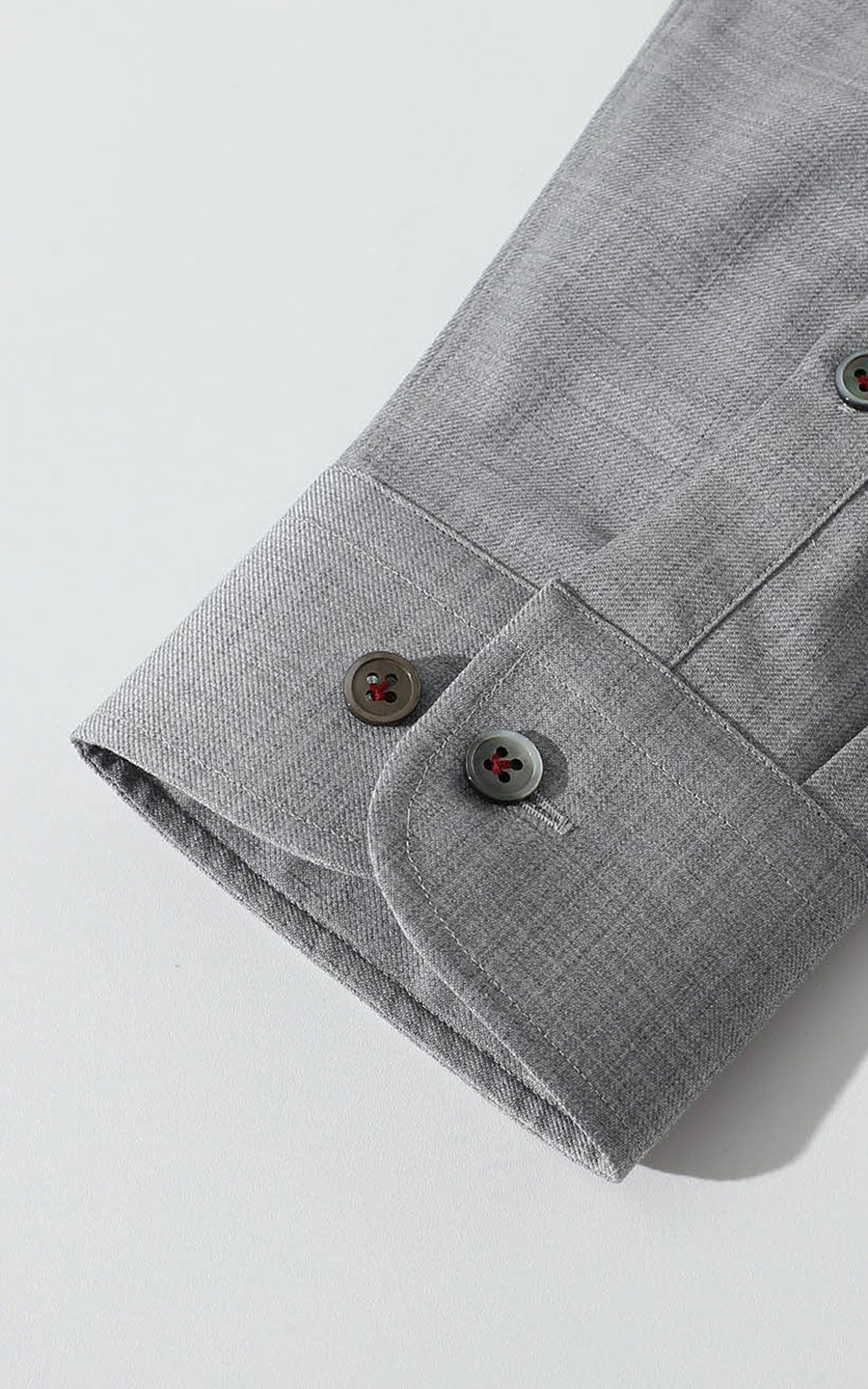 Wrinkle-free shirt texture - mist gray grid pattern