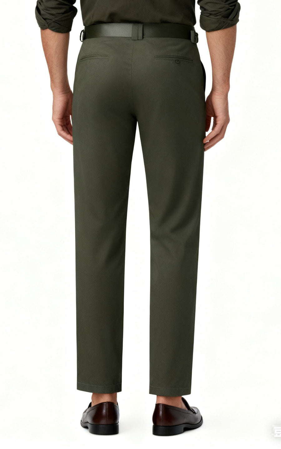 Custom Forest Green Suit Pants - Tailored Fit