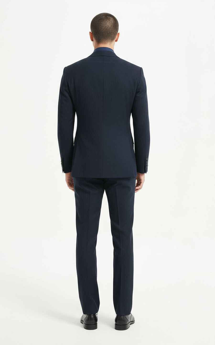 Men's Formal Suit Premium Wool Blend Business Set