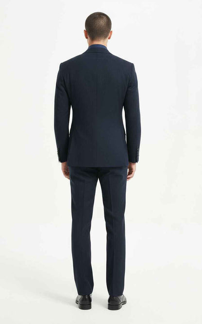 Men's Formal Suit Premium Wool Blend Business Set