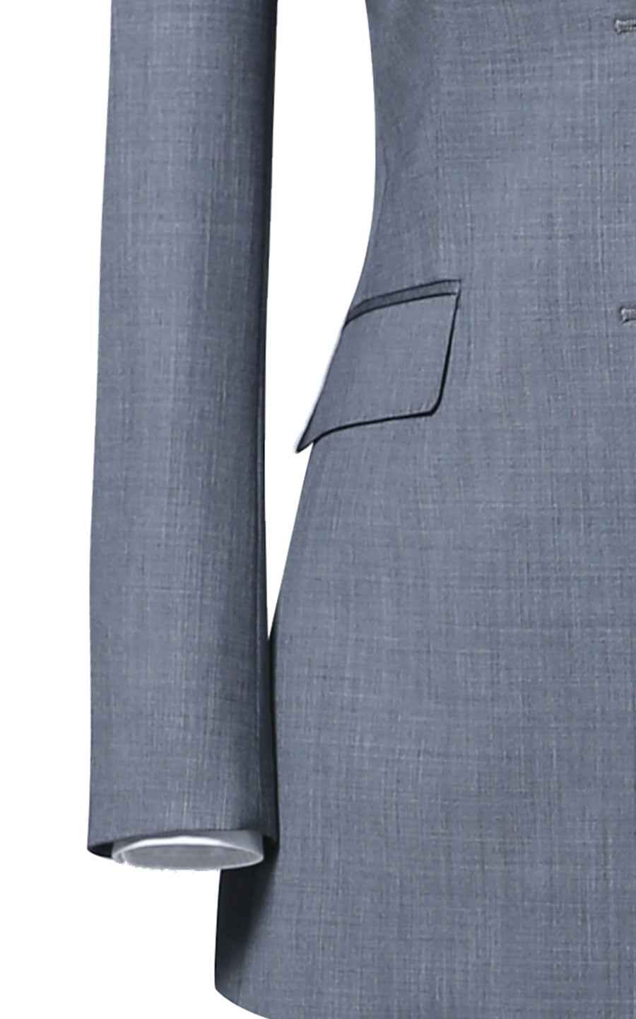 Professional Gray Blazer - Tailored Business Jacket