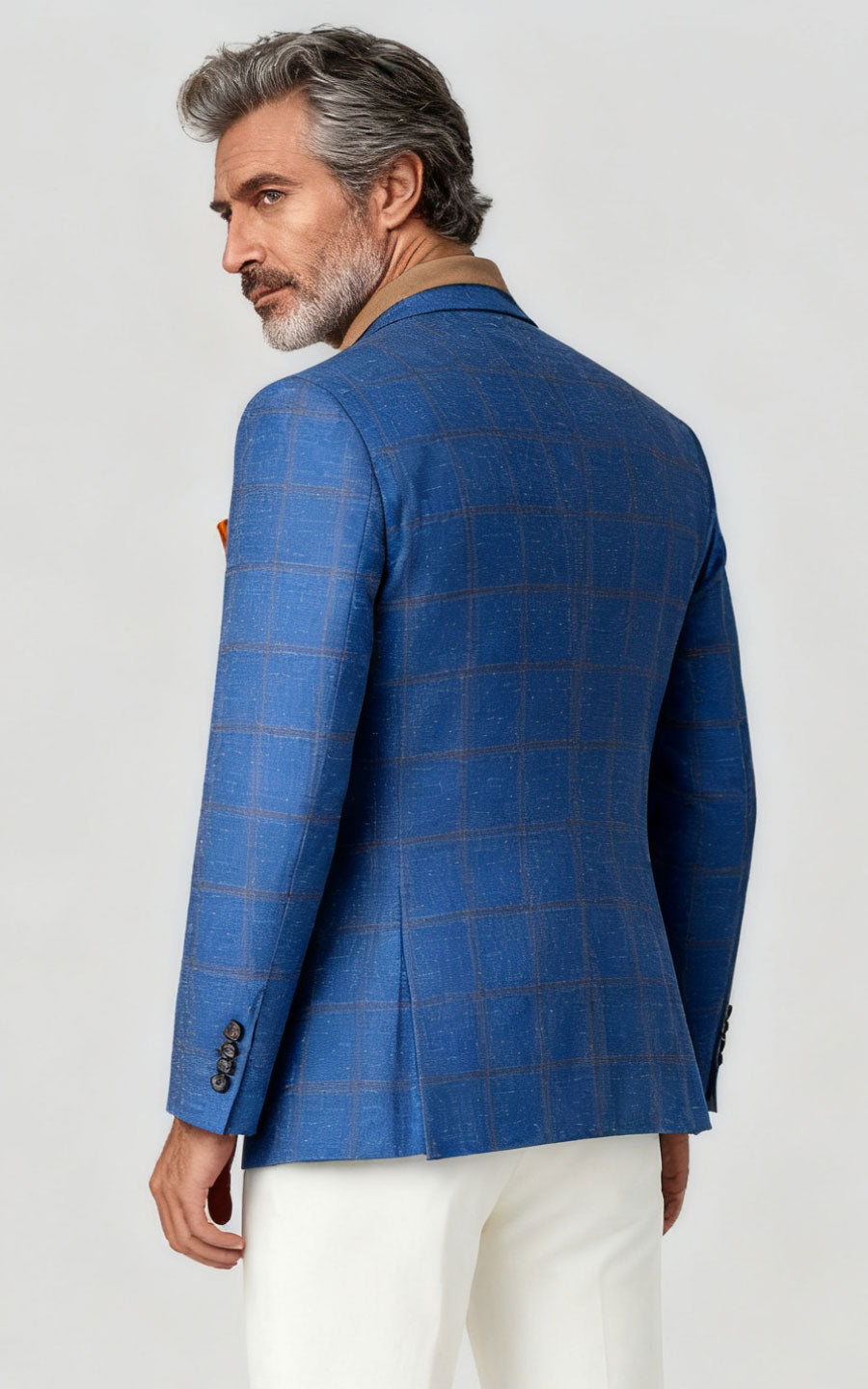 Custom Blue Blazer - Tailored Men's Suit Jacket