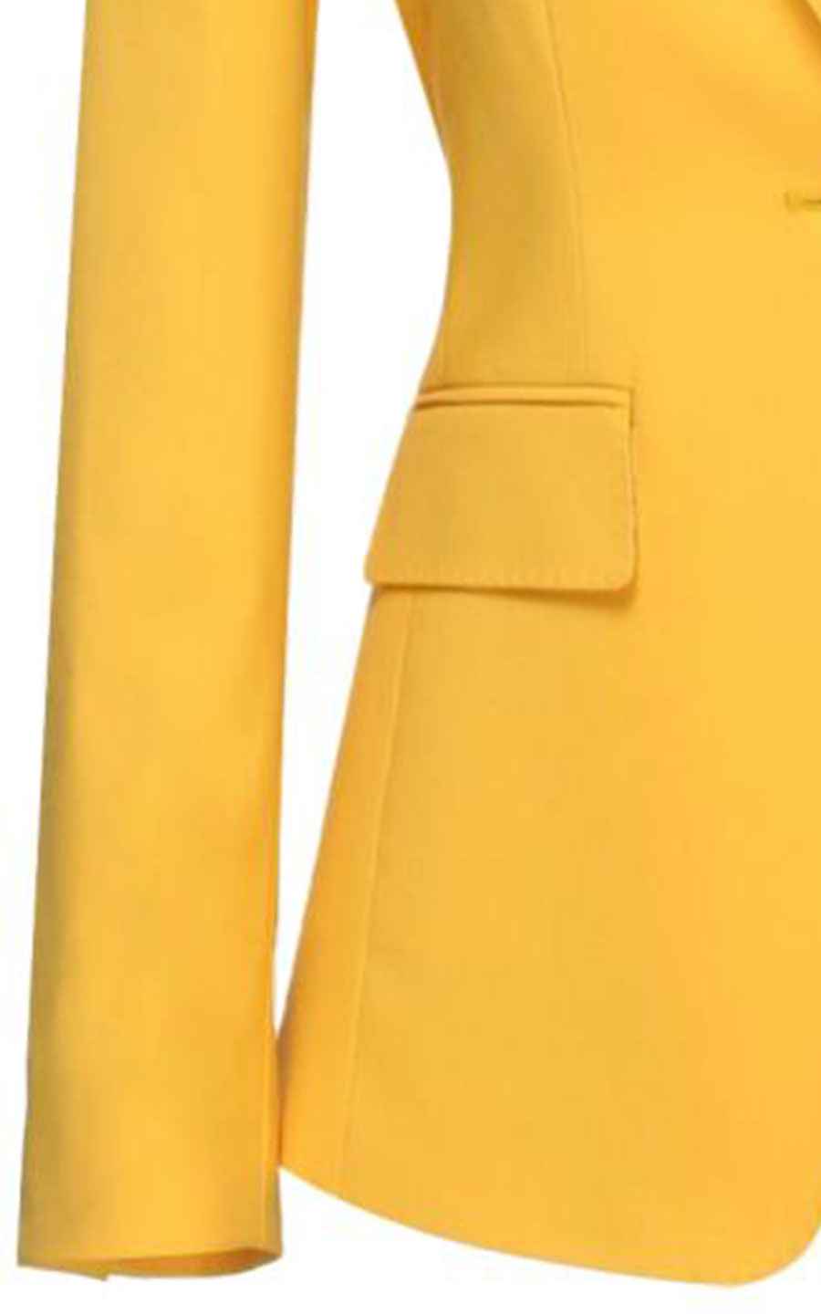 Women's Yellow Professional Blazer