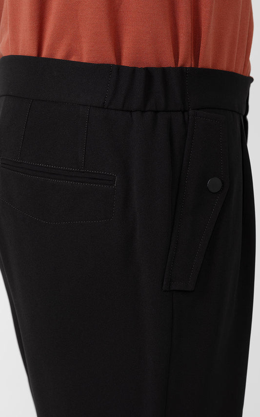 Milanese Cut Acetate Pants Detail - Couture Tailoring