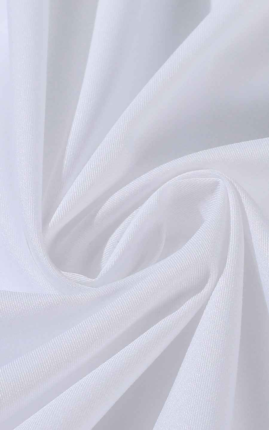 Custom White Dress Shirt with Green Accents - Tailored Fit