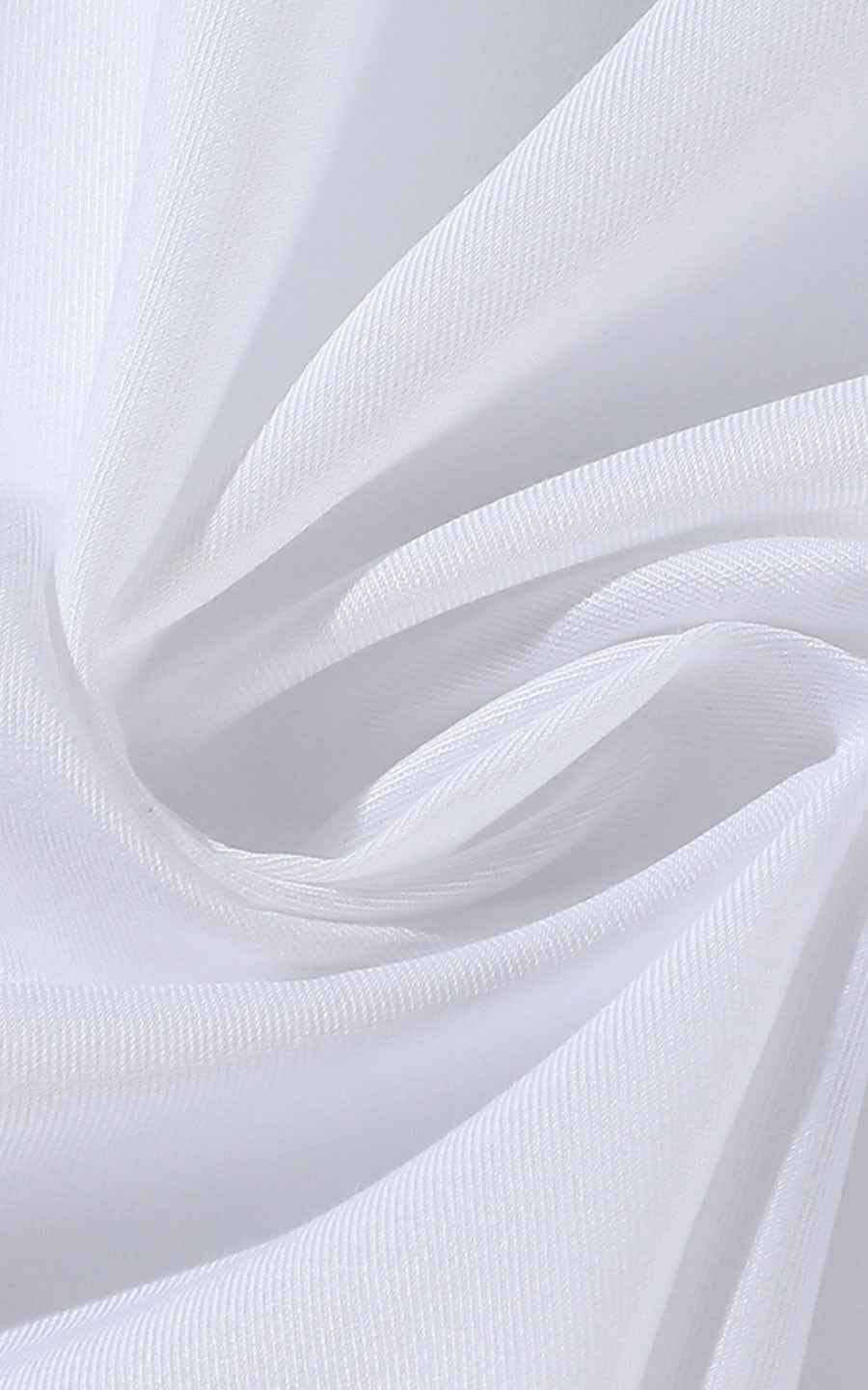 WIAI Custom Pearlescent White Dress Shirt - Tailored Fit