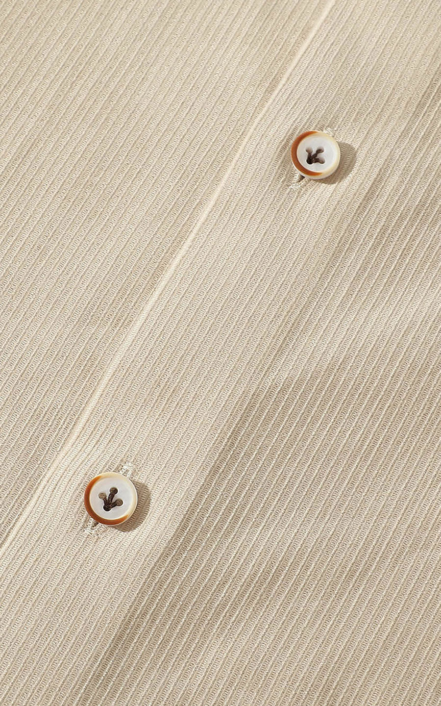 Business casual shirt texture - khaki organic flannel