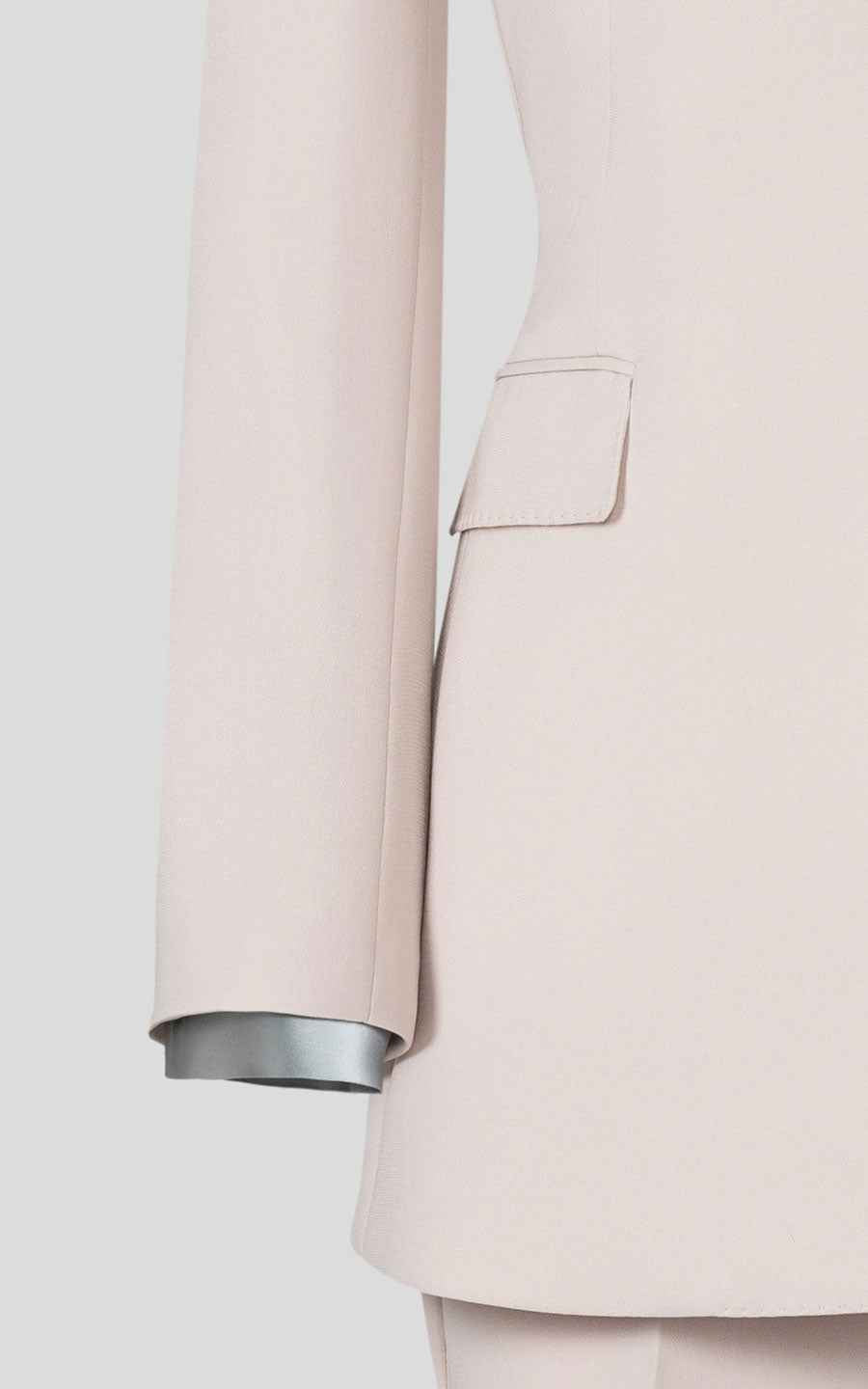 Premium Beige Business Suit - Professional Two-Piece Set