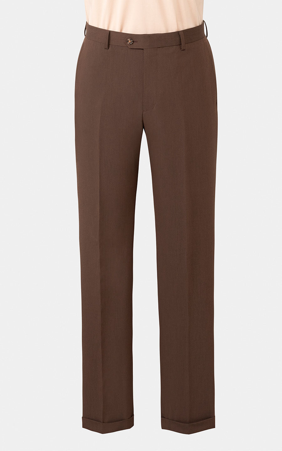 Custom Brown Suit Craftsmanship - Timeless Elegant Design