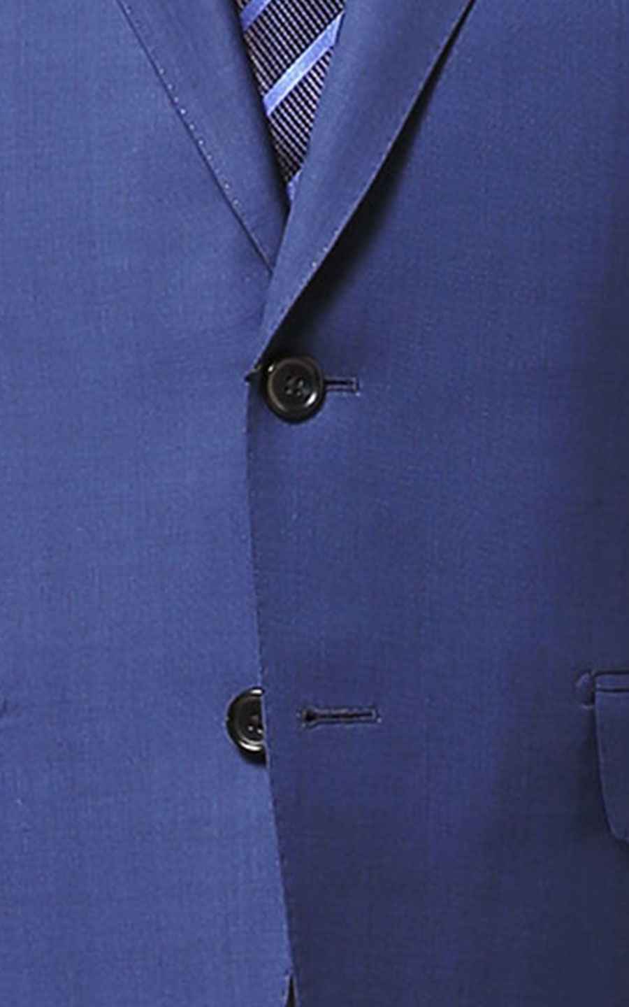 Custom suits Navy Blue Business Suit Set - Men's Tailored Fit