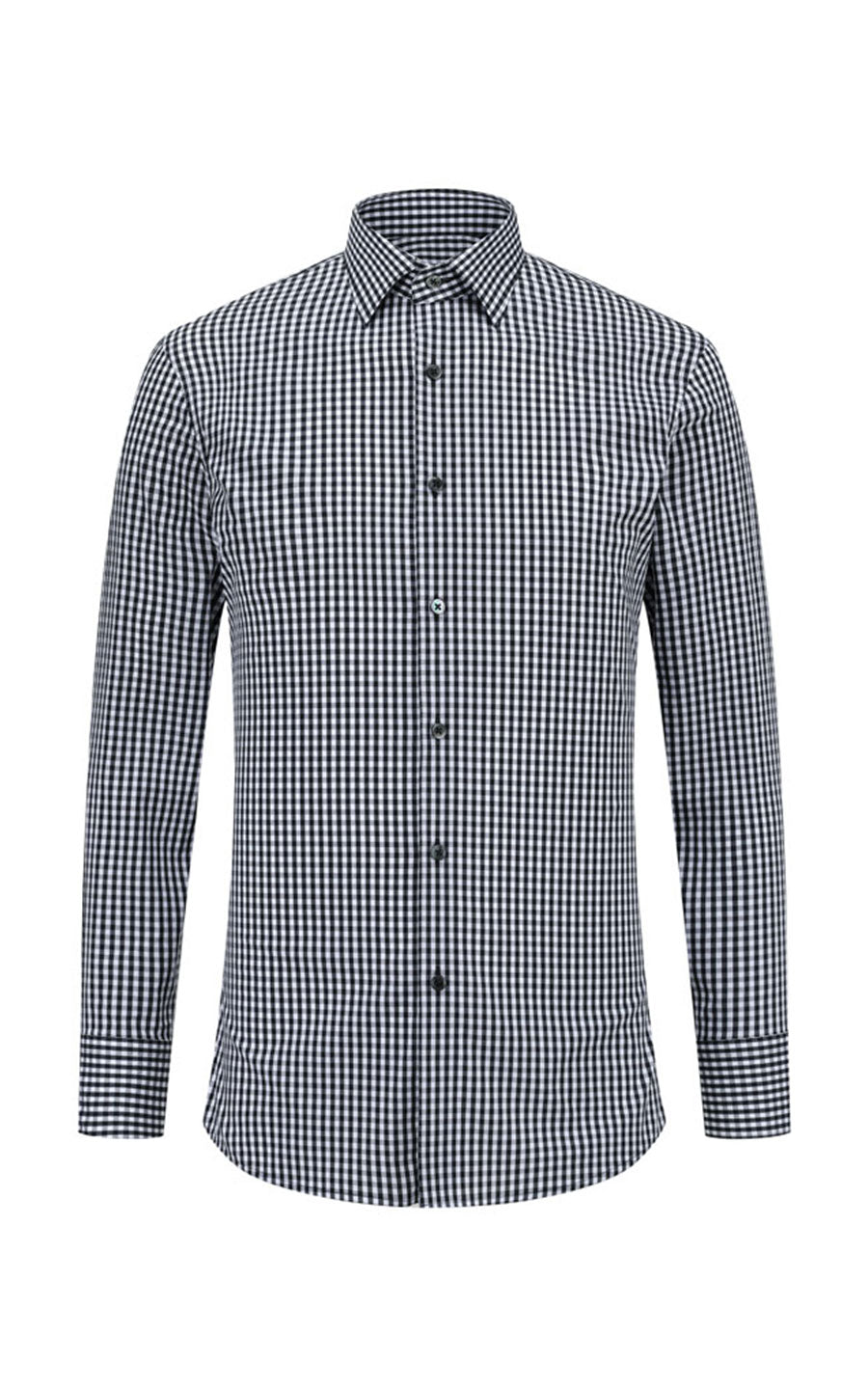 Custom Gray Plaid Shirt - Personalized Online Design