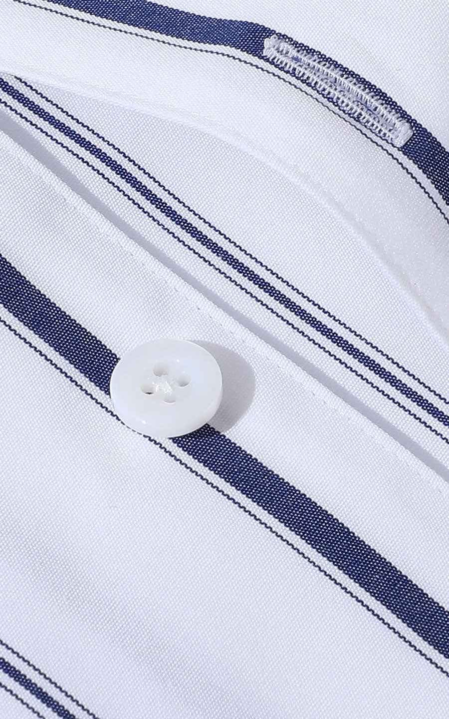 Anti-Wrinkle Cotton Dress Shirts - Business Casual