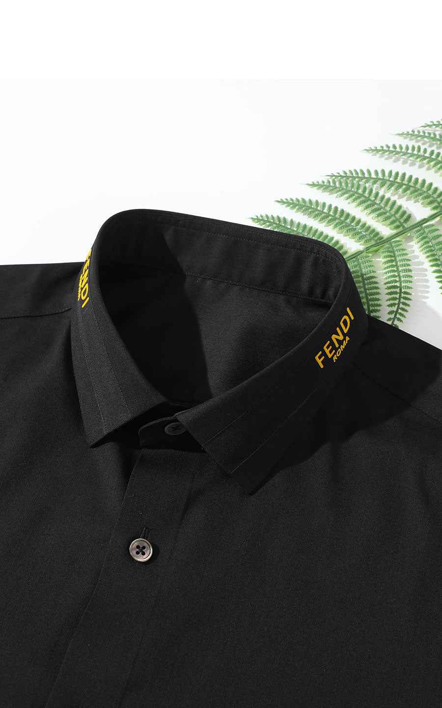 WIFI NYC Black Shirt Gold Embroidery - Premium Cotton
