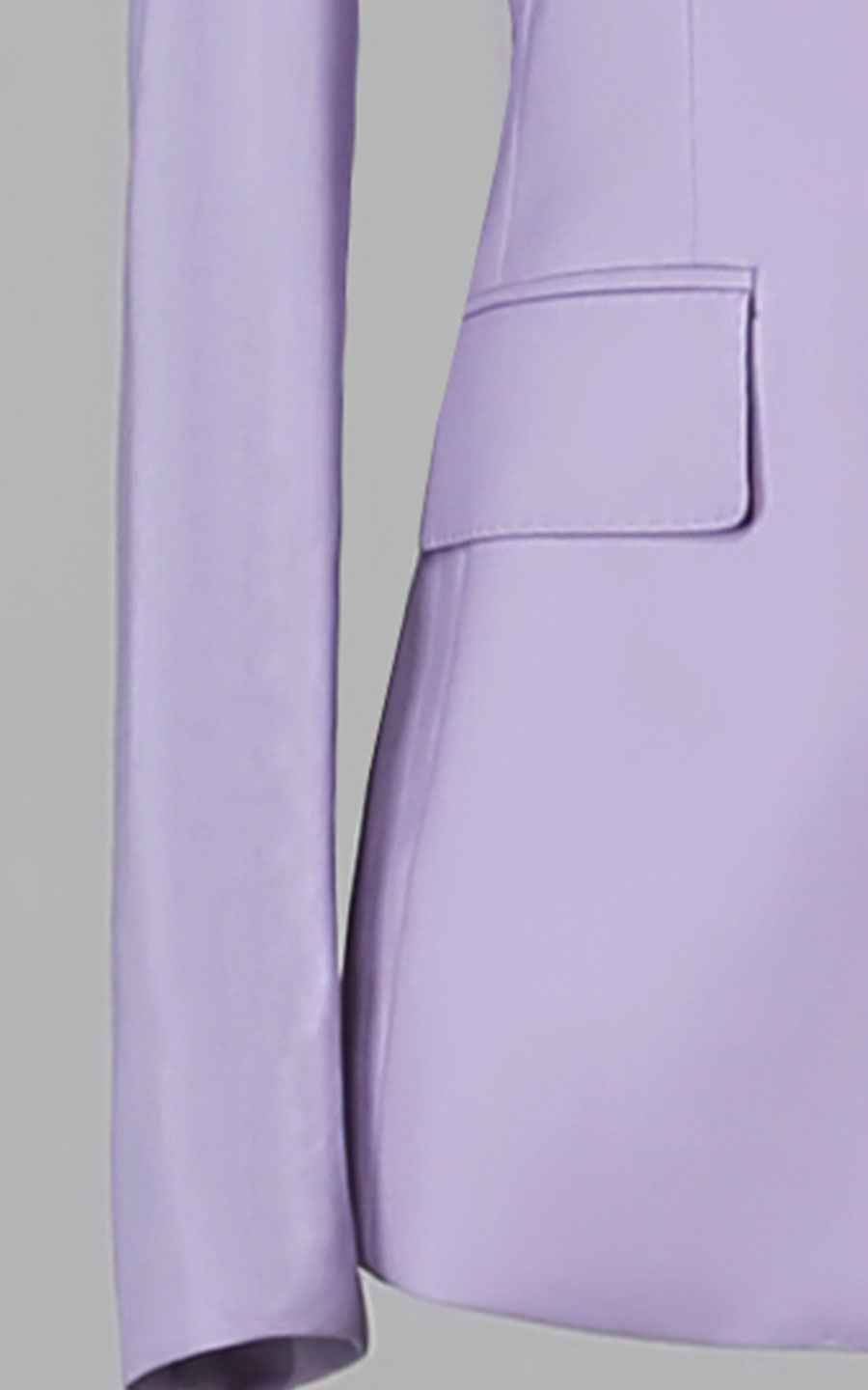 Women's Purple Tailored Blazer - Professional Business Jacket