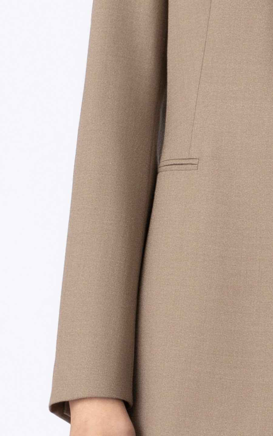 Taupe Blazer Pantsuit - Executive Business Set