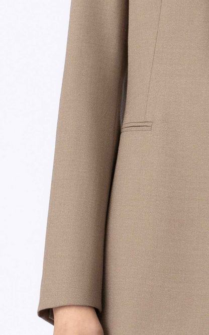 Taupe Blazer Pantsuit - Executive Business Set