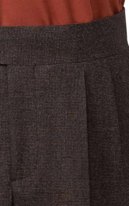 Dark Brown Tailored Pants - Tailored Men's Pants