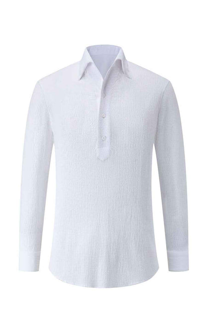 Custom White Dress Shirts - Tailored Men's Business Wear