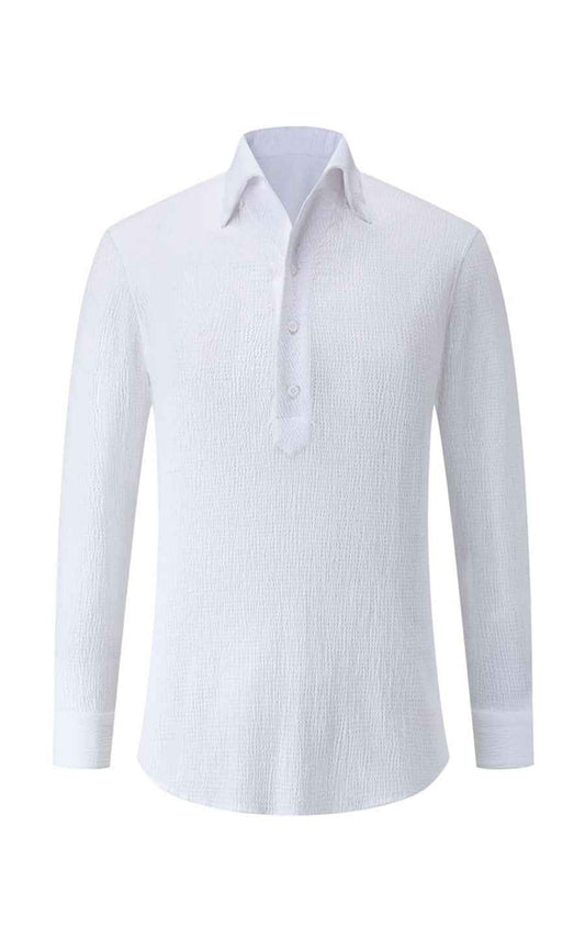 Custom White Dress Shirts - Tailored Men's Business Wear