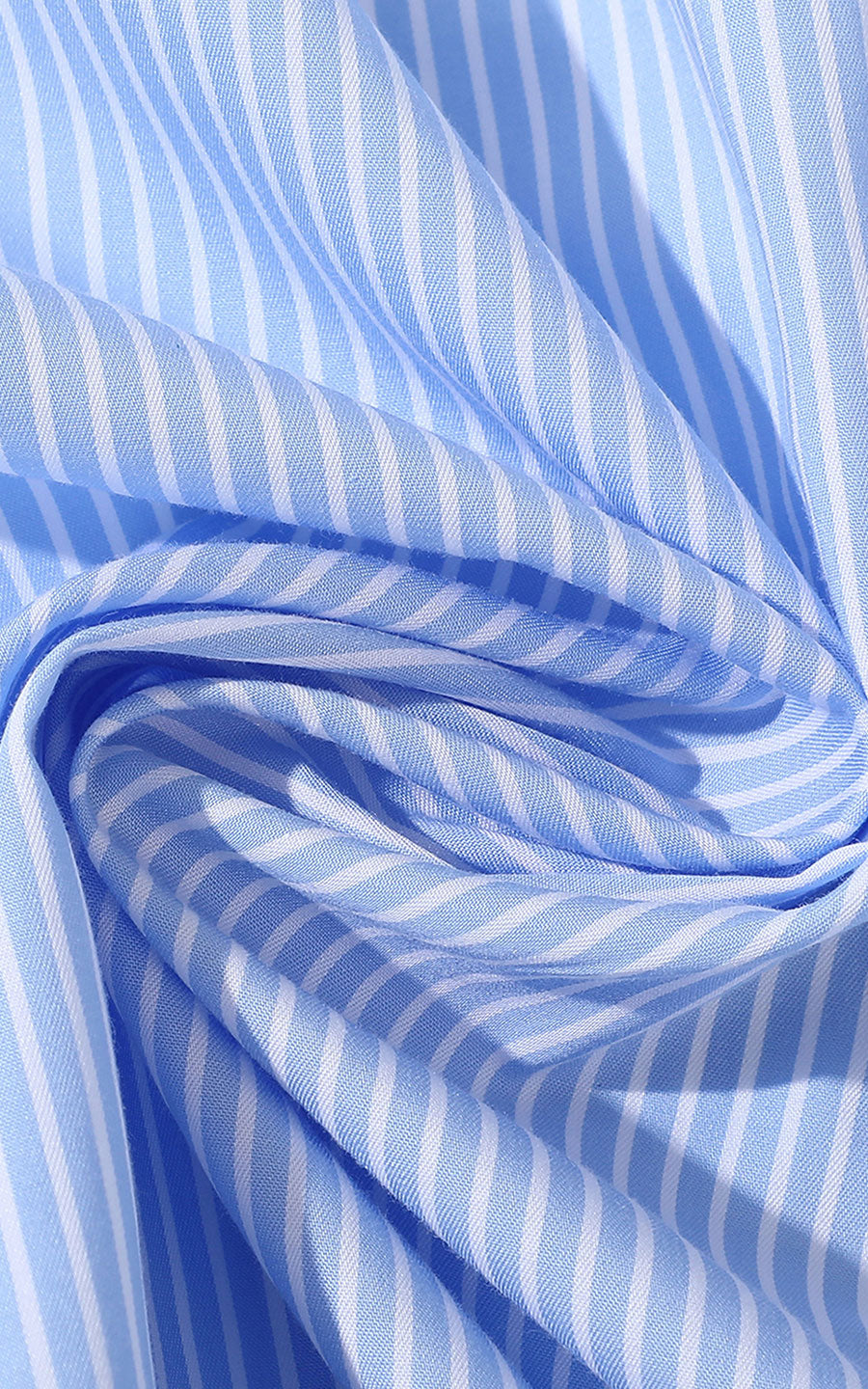 100% Cotton Flannel Fabric - Sky Blue Casual Shirt