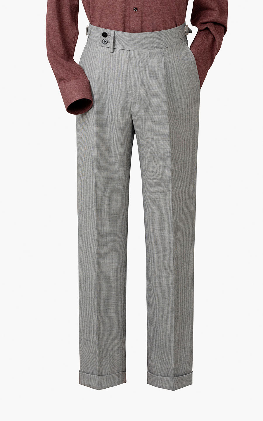 Light Grey Custom Suit Style - Professional Menswear