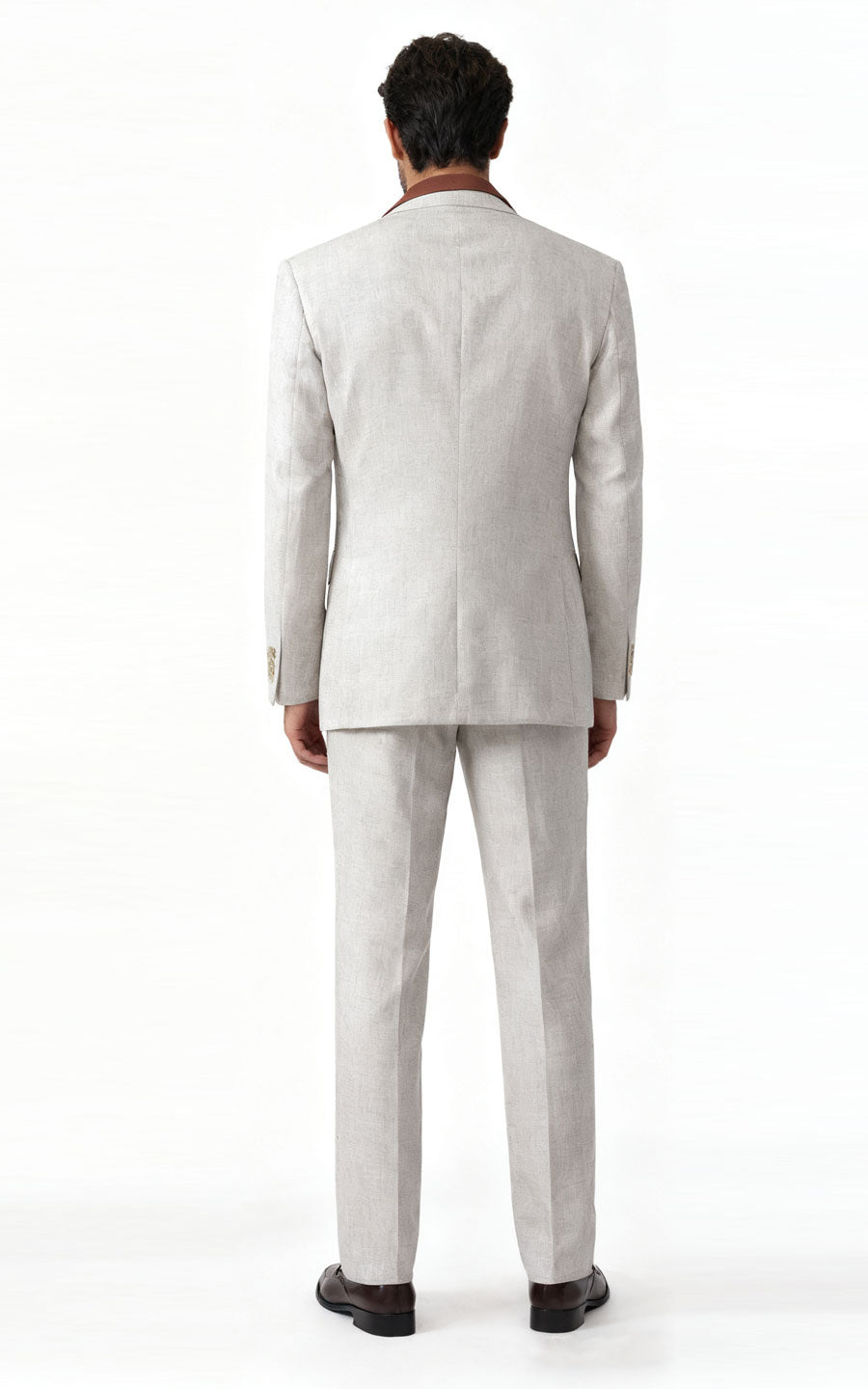 Premium Men's suit customization Linen Business Suit Set