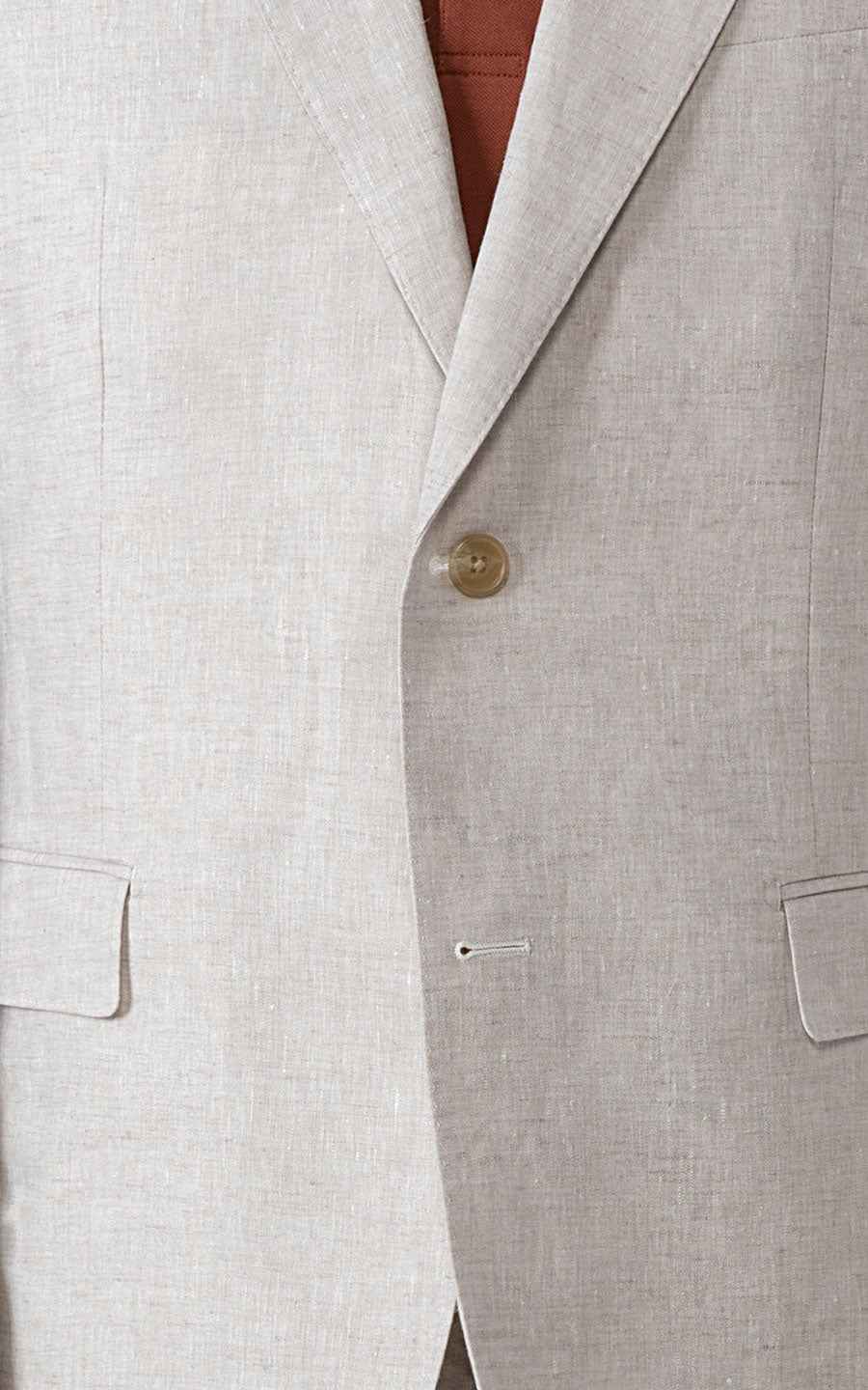Premium Men's suit customization Linen Business Suit Set