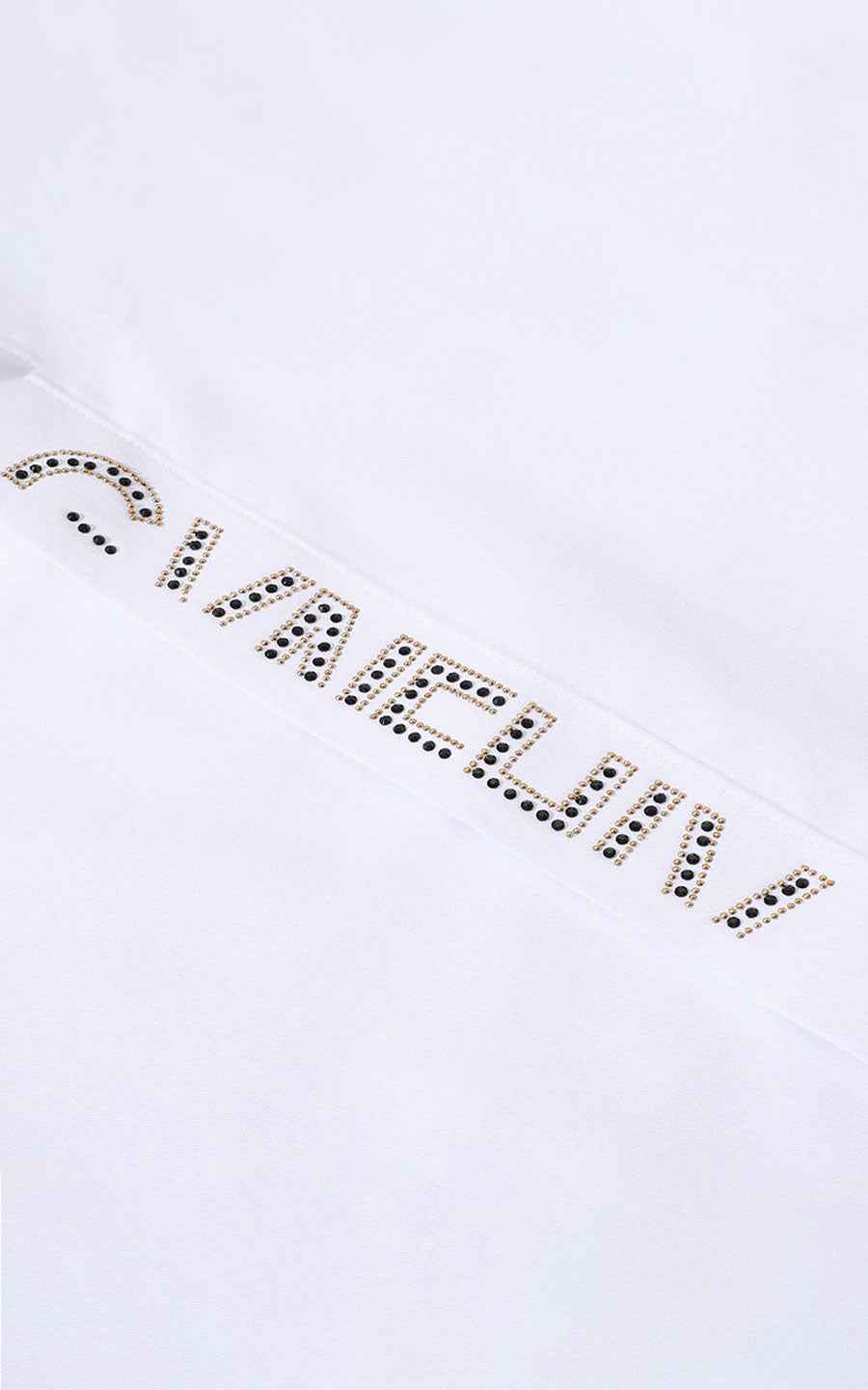 Men's White Embroidered Long Sleeve Custom Shirt