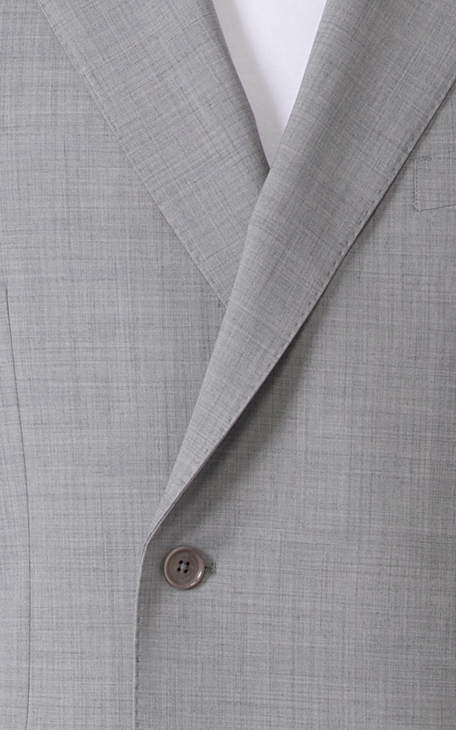 Grey washable stretch fabric detail business suit