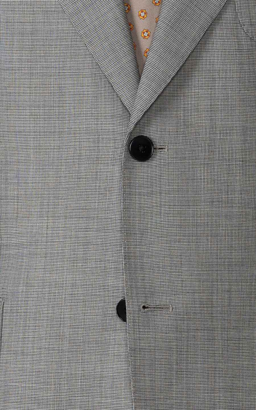 Suits customize Grey Wool Business Suit Set - Tailored Men's Attire