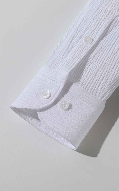 Custom White Dress Shirts - Tailored Men's Business Wear