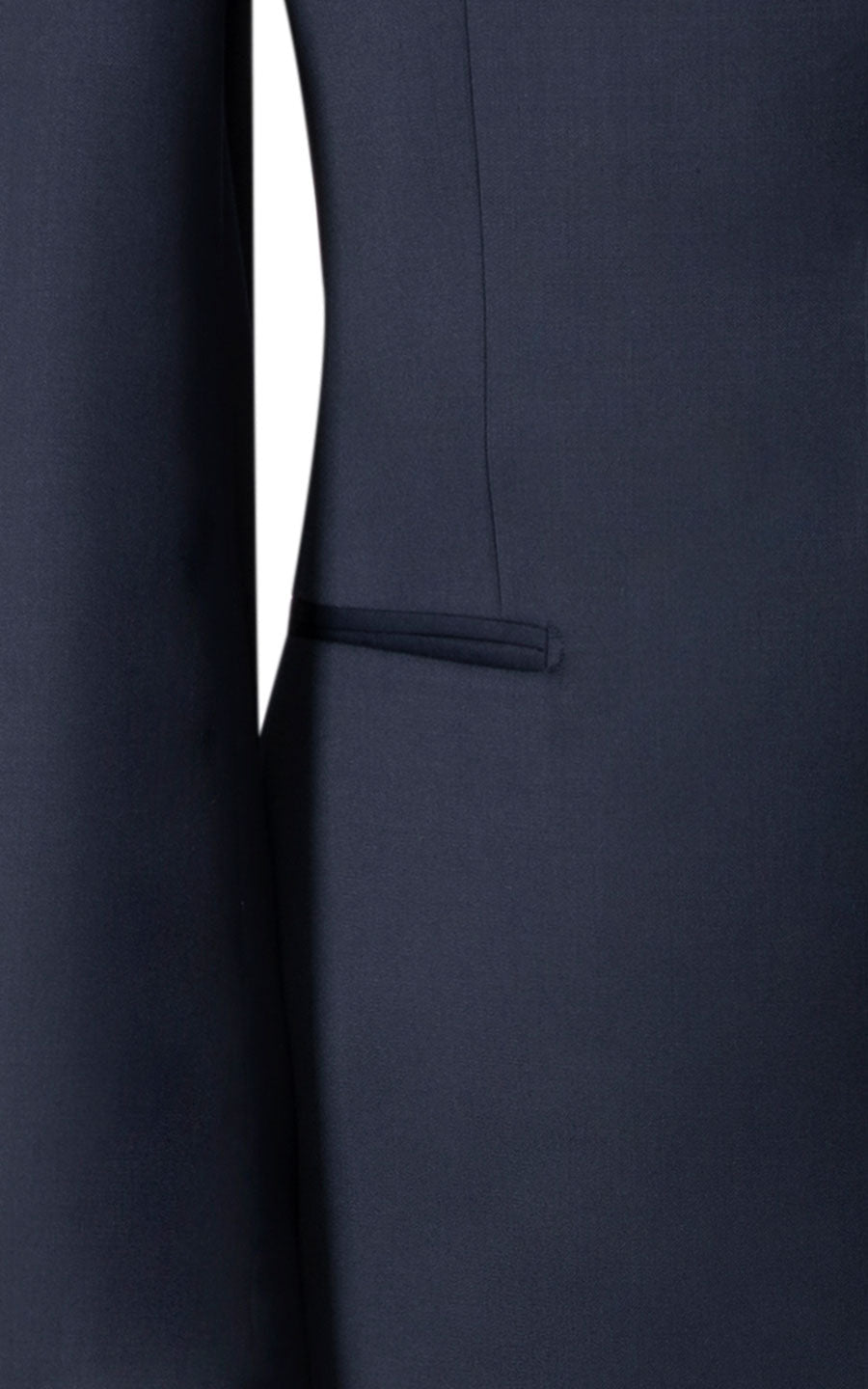 Oriental blue jacquard fabric texture dress close up