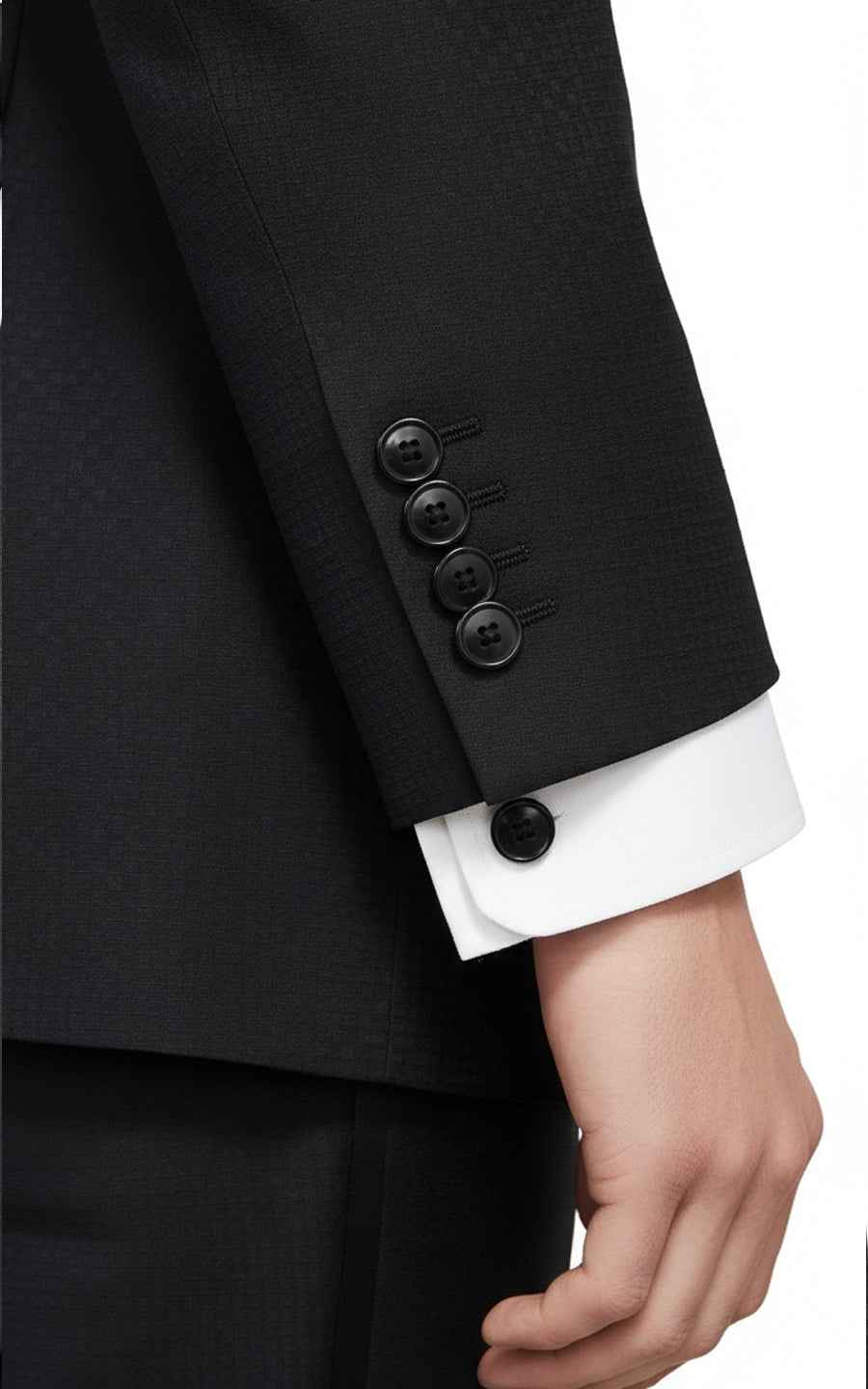 Men's navy blue shawl collar custom formal dress suit coat