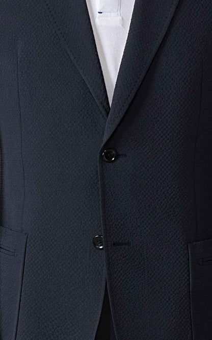 Navy Blue suits custom Wool Suit - Tailored Men's Formal Set