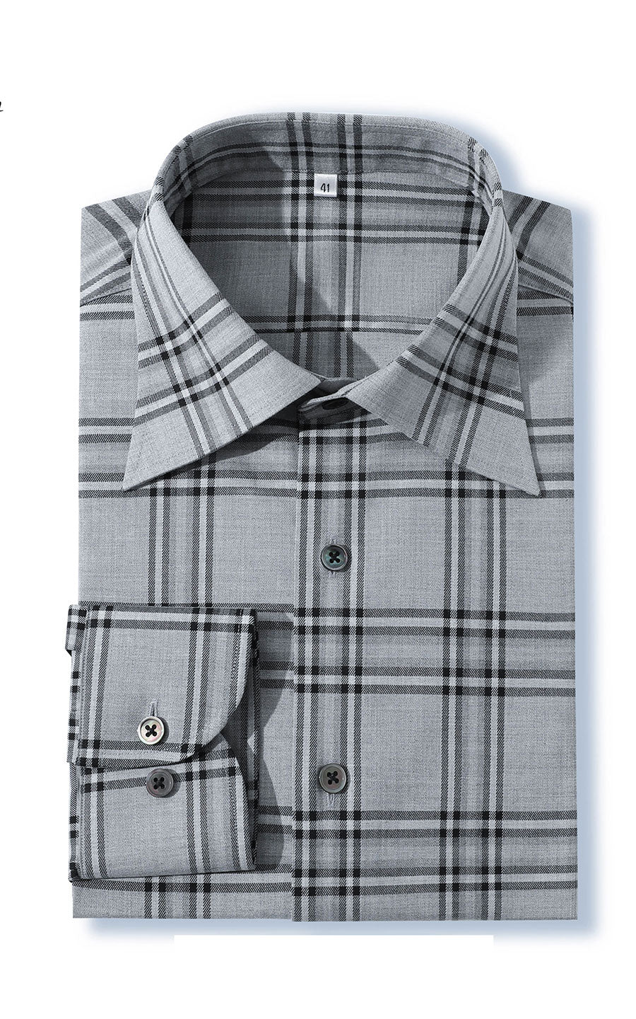 Grey Check Shirt Styled - Professional Men's Look